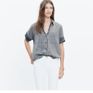 Madewell Courier Shirt in Lilydale Stripe